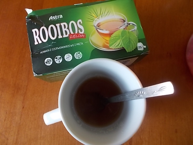 Miętowa śmietanka czyli herbata ROOIBOS o wielu  "twarzach".