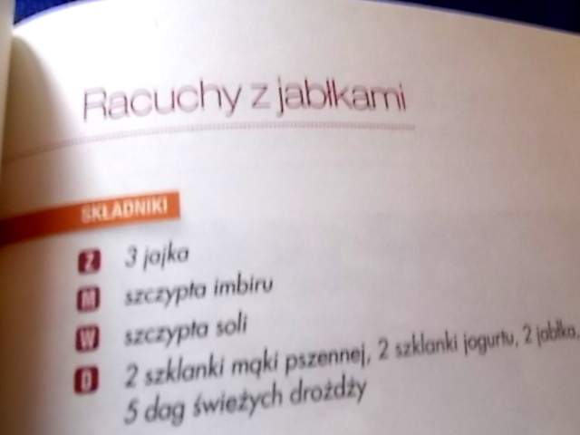 Racuszki z jabłkami - Jesień w Kuchni Pięciu Przemian.